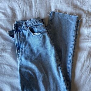 Abercrombie & Fitch The 90s Slim Straight Ultra High Rise Denim Jeans- Size 28